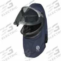 NATIONAL SAFETY APPAREL Arc Flash Hood: 4 PPE CAT, 40 cal/sq cm ATPV, UltraSoft® ( 9 oz ), Navy (MPN H65UQUQ40LF). Key specifications — Size: Universal; Garment Material: UltraSoft®; Brand: NATIONAL SAFETY APPAREL; Hood Window Type: Face Shield Fitted; Ventilated: Yes; Ventilation Type: Vent; Color: Navy; Features: Vents Provide Fresh Air an.