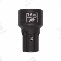 INGERSOLL RAND Impact Socket: Metric, 19 mm Socket Size, 6-Point, Std, 1 9/16 in Overall Lg (MPN DXS2SM19). Key specifications — attr1215501: INGERSOLL RAND; attr1215515: Manganese Phosphate; attr1215518: 19 mm.