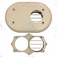 GOODMAN Residential Gas Furnace Vent Kit: Flush-Mount Vent Kit (MPN 0170K00001S). Key specifications — Function: This Vent Kit is Only to Be Used for Venting Category IV (Condensing) Furnaces; Brand: GOODMAN; Compatible with Product Type: Direct Vent Furnace Side Wall Vent Kit, For 2 in Vents; Accessory Type: Flush-Mount Vent Kit.