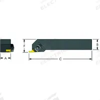 ULTRA-DEX USA Indexable Thread Turning Tool Holder (MPN 974-000-310)