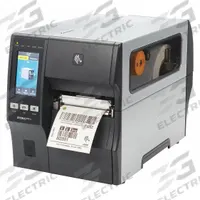 ZEBRA Industrial Printer: ZT400, 4.09 in Max. Print Wd, 14 in/sec, Cutter Dispensing, Wired (MPN ZT41142-T210000Z). Key specifications — Brand: ZEBRA; Printer Connectivity: RS232; Print Speed: 14 in/sec; Dispensing Style: Cutter; Wire Communication: Wired; Printer Series: ZT400; Screen Type: Color Touch Screen.