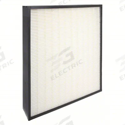 GRAINGER Minipleat Air Filter: 20 in x 20 in x 4 in, Synthetic, Plastic, No Header - MERV 15 Minipleat Air Filters