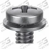 SEMS Screw: Internal Tooth, M2.5x0.45 Thread Size, 5 mm Lg, Stainless Steel, Passivated, Pan, 25 PK (MPN 1-MPI-2.5-5). Key specifications — Drive Size: #1.