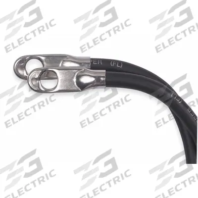 ROAD POWER Battery Cable with Lugs: Switch to Start Cable, 4 ga Wire Size, 51 in Overall Lg - Switch to Start Cables