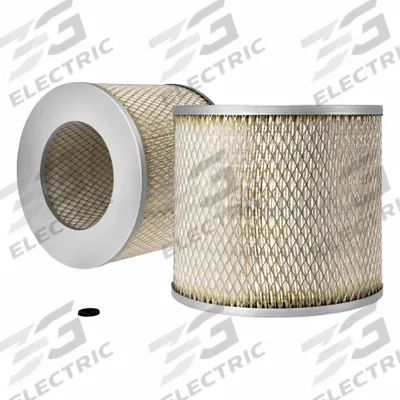 FLEETGUARD Air Filter: Round-Oval, Round, Axial Seal, 10 13/32 in Outside Dia - Round/Oval Engine Air Filters