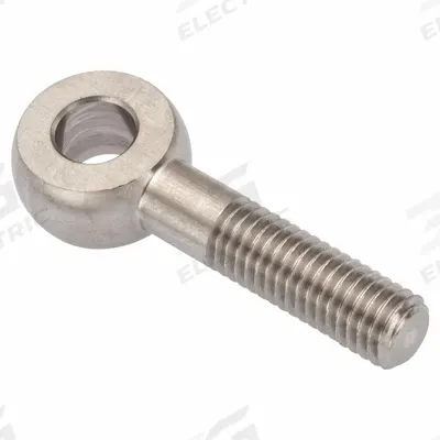 AMPG Fixed Rod End: Stainless Steel, Plain, 30 mm Hole Center-to-End Lg, Right Hand - Stainless Steel Male Threaded Fixed Rod Ends