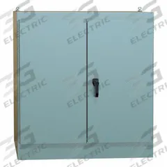 HAMMOND Enclosure: Steel, 60 in x 48 in x 18 in, NEMA 12, Solid Cover, Hinged (MPN 1418AW18). Key specifications — Brand: HAMMOND; Closure Method: Handle; Knockouts: Not Included.