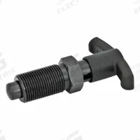 JW WINCO Indexing Plungers with T-Handle: Locking, Steel Body & Plunger, 5/8"-11 (MPN 817.4-8-12-5/8X11-C). Key specifications — Brand: JW WINCO.