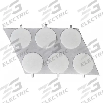 TAPECASE Foam Tape: Conformable, Permanent, Disc, 3/4 in Dia, 62.5 mil Thick, Closed - Double-Sided Foam Tape Discs