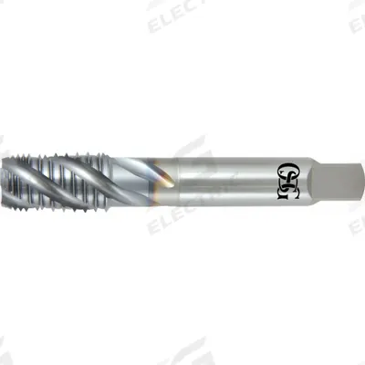 OSG Pipe Tap: 1"-11.5 NPT, 4 Flute, Interrupted Thread, V Coated Cobalt (MPN 1657008008) - Interrupted-Thread Spiral-Flute Pipe Taps