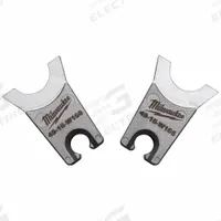 MILWAUKEE Upper and Lower Crimping Die: W Style Dies, For Use With 2678-20, 2 Sizes (MPN 49-16-W166). Key specifications — attr511073: W Style Dies; attr511072: Electrical Wire and Cable Crimping; attr473934: MILWAUKEE; attr511065: M18™ FORCE LOGIC™; attr511067: 2678-20.