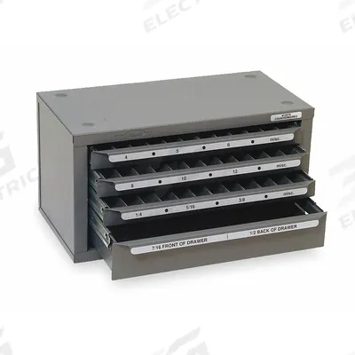HUOT Counterbore Dispenser: 39 Compartments - Counterbore Chests