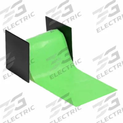 PROMAXIMA Exercise Resistance Band: Green, 75 ft Overall Lg, Rubber - Resistance Tubing