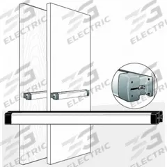 ADAMS RITE Exit Device: 36 in Max Door Wd, Aluminum (MPN 8701-36). Key specifications — Product Type: Exit Device; Ligature Resistance: Not Ligature-Resistant; Brand: ADAMS RITE; Exit Device Type: Rim; Outside Trim Type: Not Included; Exit Bar Style: Touchbar; ADA Compliant: Yes.