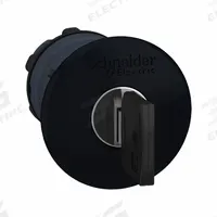 SCHNEIDER Mushroom Head Push Button: Black, 22 mm Mounting Size, Non-Metallic, Maintained (MPN ZB5AS12). Key specifications — Brand: SCHNEIDER; Action: Maintained; Series: XB5; Push Button Material Type: Non-Metallic.
