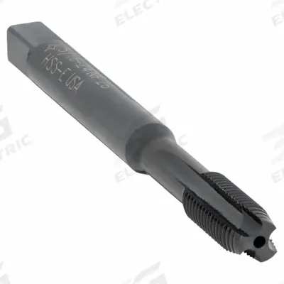 CLEVELAND Spiral Point Tap: 5/16"-24 UNF, 2B, 3 Flute, Plug Chamfer, Black Oxide Cobalt (MPN C86217) - Spiral-Point Taps for Steel & Stainless Steel