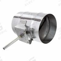 Manual Damper: 6 in Duct, 11 in H, 6 in W, 6 in L, Steel, 11 in x 6 in (MPN VCDR-53-6-KIT). Key specifications — Brand: APPROVED VENDOR; Maximum Air Velocity: 3000 fpm; Mounting Position: Vertical.