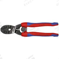 KNIPEX Bolt Cutters: Steel, For 1/4 in Max Dia Soft Steel, For 3/16 in Max Dia Medium Steel, Red (MPN 71 32 200). Key specifications — attr308357: Red; attr308366: Steel; attr324820: KNIPEX.