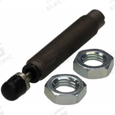 SMC Shock Absorber: RBC1411, M14 x 1.5 Thread Size, Metric, Cushion with Cap - Pneumatic Actuator Shock Absorbers