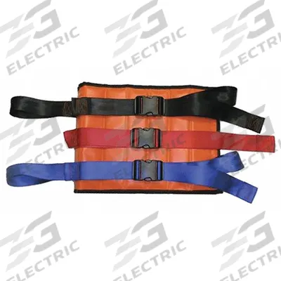 DICK MEDICAL SUPPLY Hip Immobilizer: 18 in L x 12 in W x 8 in H, Nylon/Vinyl - Hip Immobilizers