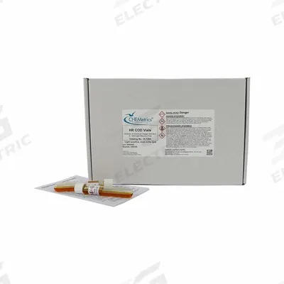 CHEMETRICS Water Quality Test Kit: Chemical Oxygen Demand, 0 to 1,500 ppm, 149 Tests - Water Quality Test Kits
