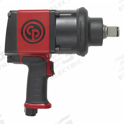 CHICAGO PNEUMATIC Air Impact Wrench: Compact, 1 in Drive, Pistol-Grip, Square - Compact Pistol-Grip Impact Wrenches