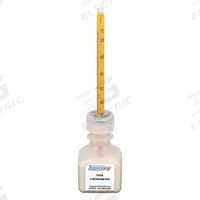 THERMCO Bottle Thermometer: 20°C to 130°C, +/-2°C, 30 mL Bottle Volume, Sand (MPN ACCOV070S). Key specifications — Bottle Fill Medium: Sand; Temperature Units: Celsius; Accuracy: +/-2°C; Brand: THERMCO.