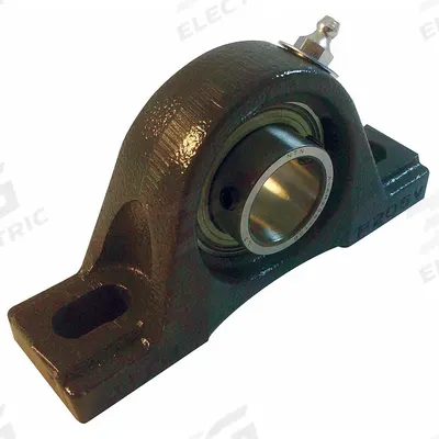 NTN Pillow Block Bearing: 3/4 in Bore, Cast Iron, Set Screws, 1 19/64 in Shaft Ht - Light Duty Pillow Block Ball Bearings