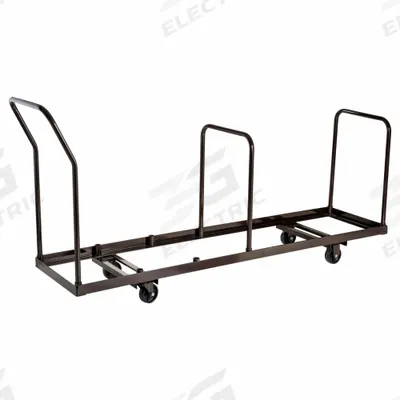 NATIONAL PUBLIC SEATING Chair Cart: 1,100 lb, 81 in L x 19 1/4 in W x 38 1/2 in H - Carts for Folding Chairs