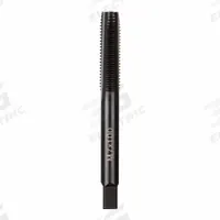 MILWAUKEE Straight Flute Tap: M7x1 Metric, 2B, 4 Flute, Plug Chamfer, Black Oxide Carbon Steel (MPN 49-57-5141)