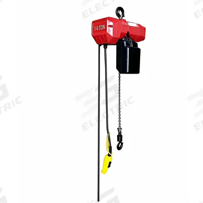 Dayton Electric Chain Hoist: H4 - Heavy Duty, 115/230V AC, Hook Mounted - No Trolley - General Purpose Electric Hoists