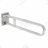 APPROVED VENDOR Folding Grab Bar: Straight, 30 in Lg, 1 1/4 in Dia, Stainless Steel, Satin (MPN 4WMH6). Key specifications — Brand: APPROVED VENDOR.