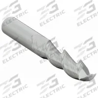 CLEVELAND Square End Mill: Carbide, 2 Flute, 1" Mill Dia, 1-1/4" LOC, 5" OAL (MPN C60507)