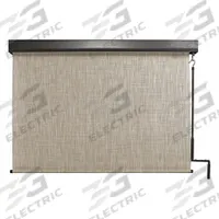 KEYSTONE FABRICS Exterior Sun Shade: Caribbean, 120 in Valence Wd, Pole and Crank, 90% UV Protection (MPN E70.108.50). Key specifications — Operation Mechanism: Pole and Crank; Tie Down Type: Bungee and Hook System; Operation Side: Left; Valance Color: Oil Rubbed Bronze; Manufacturer Part Number: E70.108.50; Brand: KEYSTONE FABRICS; Fabric Color: Caribbean.