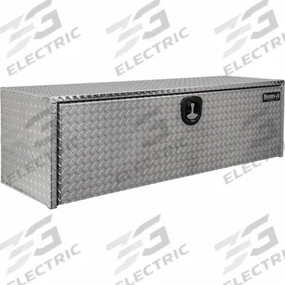 BUYERS PRODUCTS Underbody: Underbody Truck Box, Single Drop-Down Door Door, 18 in Overall Dp - Single Drop-Down Door Boxes