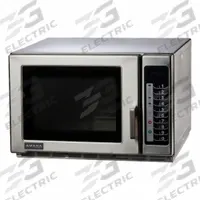 AMANA Microwave: 1.2 cu ft Oven Capacity, 1,800 W Cooking Watt, 5 Power Levels, RFS18TS. Key specifications — attr440422: AMANA; attr440423: No.