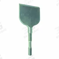 CHICAGO PNEUMATIC Cutter: 0.625 in Shank Size, Hex, 4 in Chisel Tip Wd, 8 in Overall Lg (MPN 6158044410). Key specifications — attr294781: CHICAGO PNEUMATIC; attr292738: B20; attr292728: Hex.