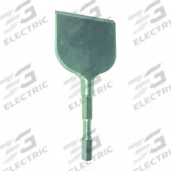 CHICAGO PNEUMATIC Cutter: 0.625 in Shank Size, Hex, 4 in Chisel Tip Wd, 8 in Overall Lg (MPN 6158044410). Key specifications — attr294781: CHICAGO PNEUMATIC; attr292738: B20; attr292728: Hex.
