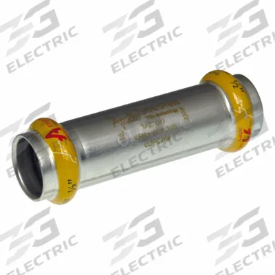 APOLLO Crimp Coupling Fitting: 2 in Pipe x 2 in Pipe Size, Press-fit x Press-fit - Gas Stainless Steel Press Pipe Fittings