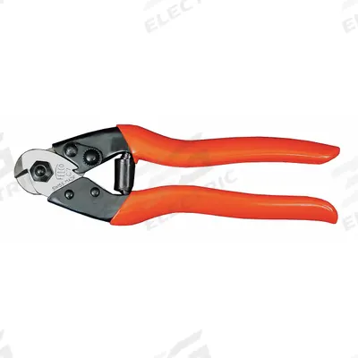 FELCO Cable Cutter: Shear, For 5/32 in Max Dia Aluminum Electric Cable - Electrical & Data Cable Cutters