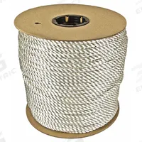 APPROVED VENDOR General Purpose Utility Rope: Twisted, 1/2 in Dia, 1,275 lb Working Load Limit (MPN 53843-0200). Key specifications — Brand: APPROVED VENDOR; Rope Type: Dynamic.