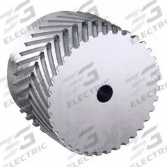 CONTINENTAL Gearbelt Pulley: Plain, 8 mm Pitch, For 50 mm Belt Wd, 36 Teeth, 1/2 in Bore Dia (MPN L-36S-MPB ALUMINUM). Key specifications — Brand: CONTINENTAL; Sub-brand: SilentSync.
