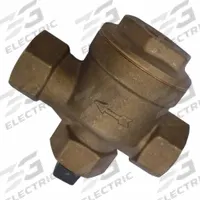 Steam Trap: Bronze, 1/2 in FNPT, 5,950 lb/hr, 250 psig Max., 345°F Max., In-line (MPN 2GW). Key specifications — Brand: BARNES & JONES; Installation Orientation: Horizontal.