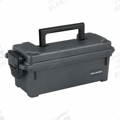 PLANO MOLDING Tool Box: 5 5/8 in W 5 5/8 in D 5 5/8 in H, Plastic, Gray - Plastic Tool Boxes