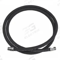 HUSKY Fuel Hose: Discharge Hose, 3/4 in x 9 ft, Rubber, Nitrile, Brass, -20° to 160°F, UL Listed (MPN CP10WB09). Key specifications — Hose Tube Material: Nitrile; Brand: HUSKY; Hose Cover Material: Rubber; Temperature Range: -20° to 160 °F; UL Listed: Yes; Fitting Material: Brass.