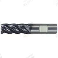 WIDIA HANITA: Carbide, AlTiN Coated, 5 Flute, 5/8" Mill Dia, 1-1/4" LOC, 0.03" Rad, 3-1/2" OAL (MPN TM5V0S16006BW)