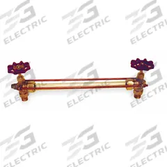 APOLLO Water Gauge: Bronze, 5/8 in Gauge Glass Dia, 10 in Gauge Glass Lg, 350°F Max. Media Temp, NPT (MPN 2010100). Key specifications — Valve Type: Needle Drain; Brand: APOLLO; Stem Packing Material: TFE; Gasket Material: EPDM.