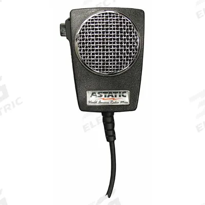 ASTATIC Microphone: Fits CB Radios, For CB Radios Series, 84 in Cord - CB Radio Microphones & Speakers