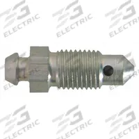 SUR&R Brake Bleeder Screw: Brake Bleeder Screw, 3/8"-24 Thread Size, Steel, 5 Pieces, 5 PK (MPN BB02). Key specifications — Material: Steel; Product Type: Brake Bleeder Screw; Thread Size: 3/8"-24; Brand: SUR&R; Color: Silver.