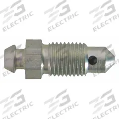 SUR&R Brake Bleeder Screw: Brake Bleeder Screw, 3/8"-24 Thread Size, Steel, 5 Pieces, 5 PK (MPN BB02). Key specifications — Material: Steel; Product Type: Brake Bleeder Screw; Thread Size: 3/8"-24; Brand: SUR&R; Color: Silver.